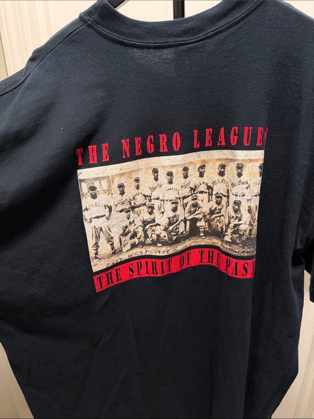 Baltimore Black Sox Negro Leagues tee Graphic Tee in Black & Red Size 3X - Picture 2 of 3